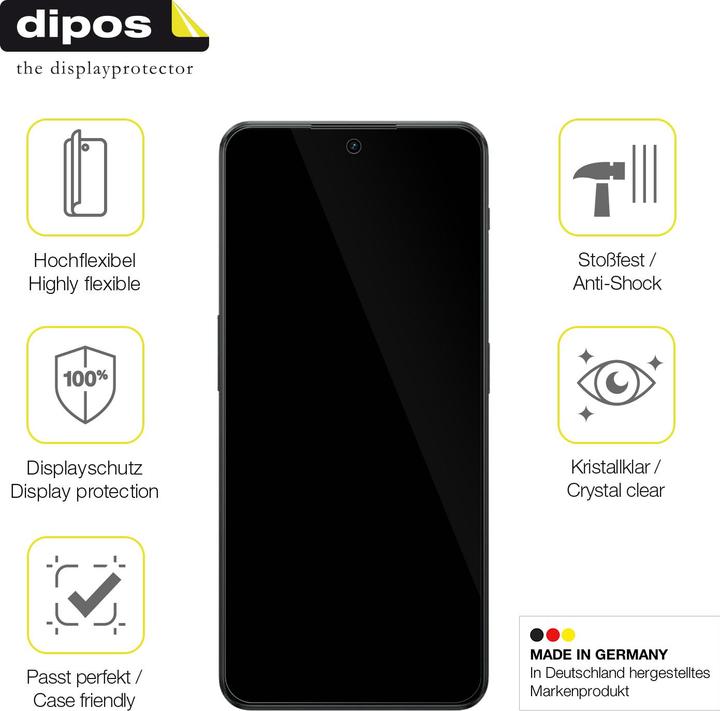 Immagine prodotto Dipos Pellicola Protettiva Full-Cover 3D (2 Pezzo/i, OnePlus Nord 3)