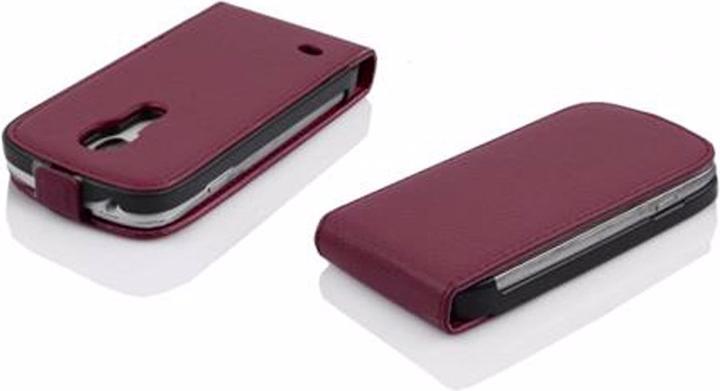 Productafbeelding Cadorabo Flip met structuurhoes (Samsung Galaxy S4 mini)
