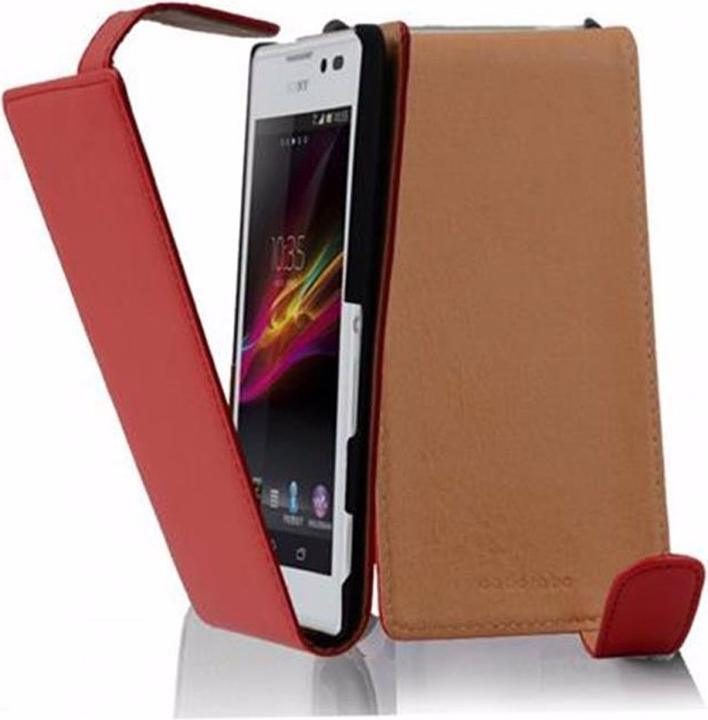 Immagine prodotto Cadorabo Flip Smooth Cover (coperchio liscio) (Sony Xperia C)