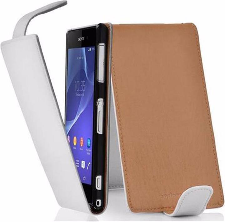 Actual product image Cadorabo Flip with structure cover (Sony Xperia Z2)