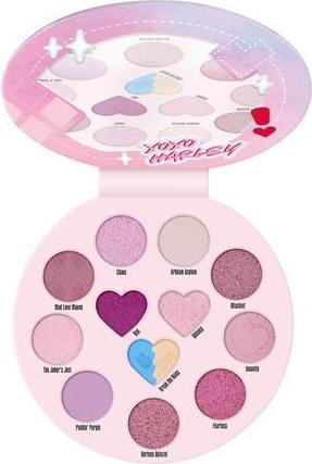 Actual product image essence Harley Quinn Eyeshadow Palette Hey Puddin' / 10.2 g