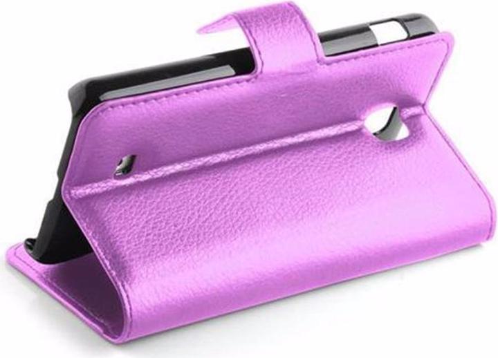 Actual product image Cadorabo Book with stand function cover (LG Optimus F5, LG Lucid 2)