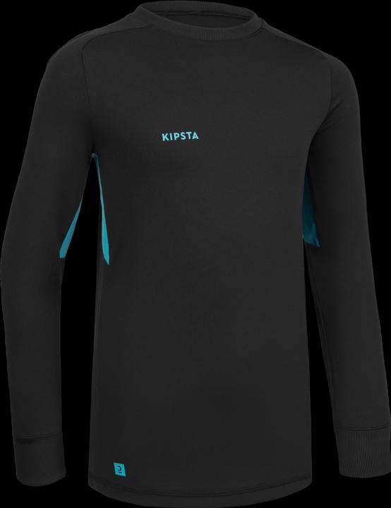 Kipsta Kids football goalkeeper jersey - F100 black