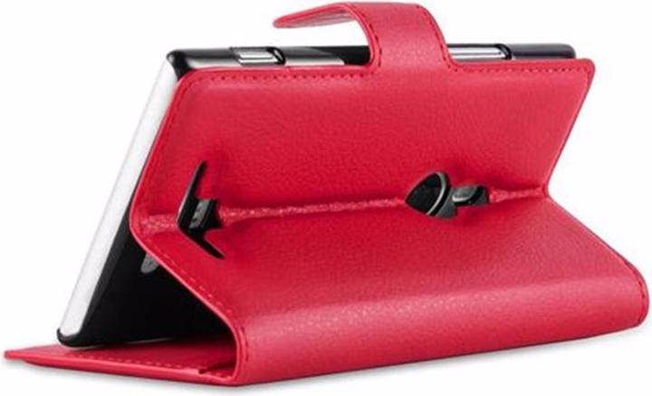 Actual product image Cadorabo Book with stand function cover (Nokia Lumia 925)
