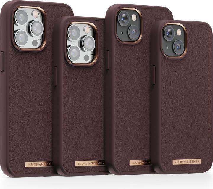 Actual product image Njord Genuine Leather Case Iphone 14 (Apple iPhone 14 Pro Max)