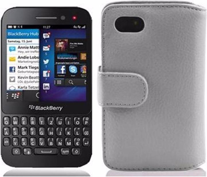 Produktbild Cadorabo Book mit Struktur Cover (Blackberry Q5)