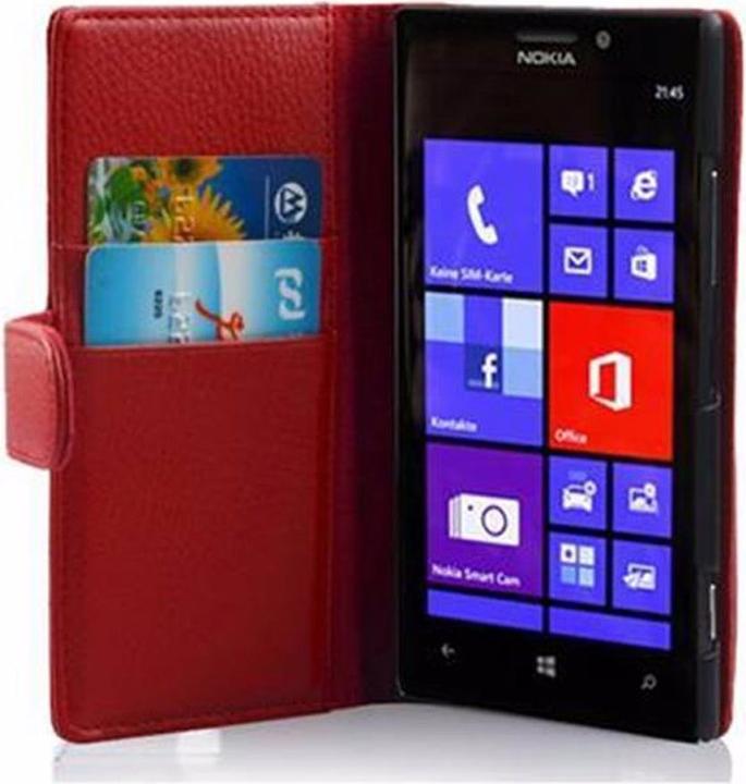 Produktbild Cadorabo Book mit Struktur Cover (Nokia Lumia 925)