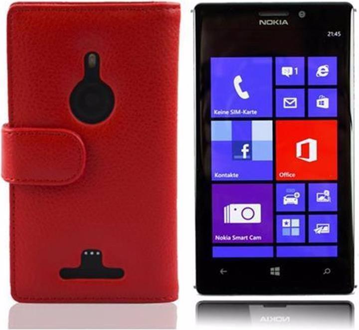 Produktbild Cadorabo Book mit Struktur Cover (Nokia Lumia 925)