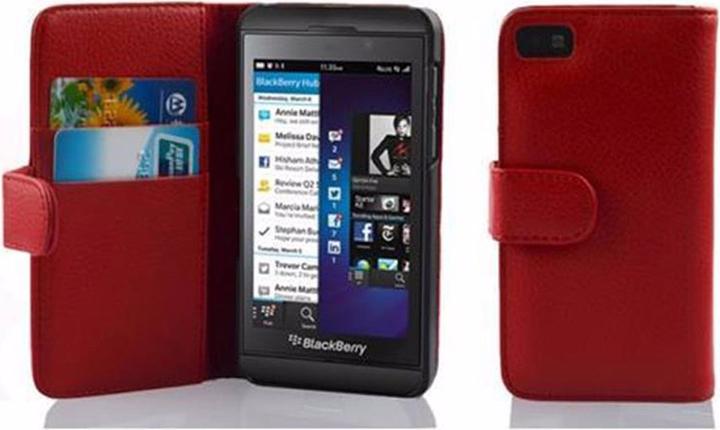 Actual product image Cadorabo Book with structure cover (Blackberry Z10)