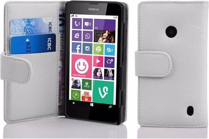 Actual product image Cadorabo Book with structure cover (Nokia Lumia 520)