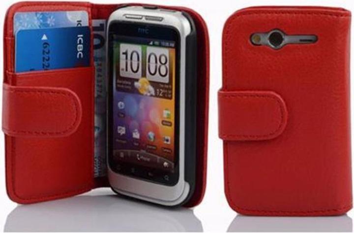 Productafbeelding Cadorabo Boek met structuur omslag (HTC One Mini)