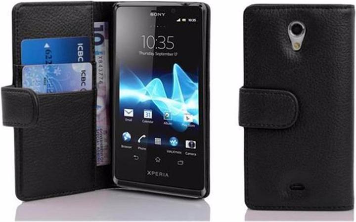 Productafbeelding Cadorabo Boek met structuur omslag (Sony Xperia SP)