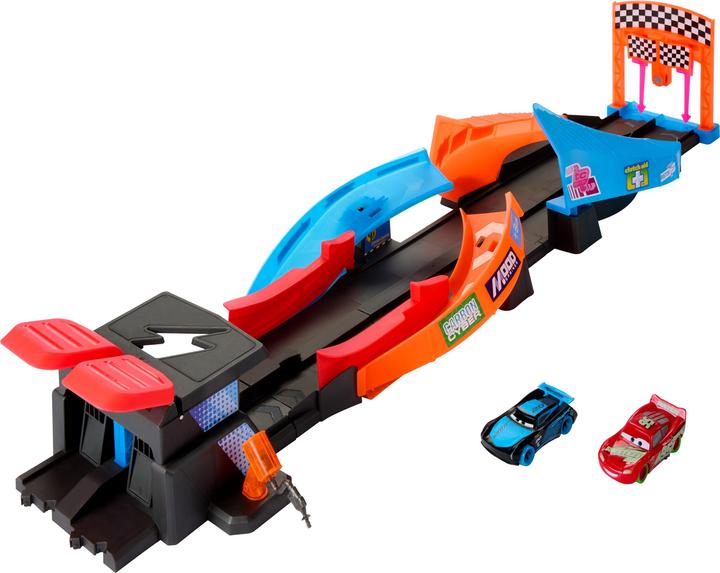 Produktbild Mattel Disney Pixar Cars GITD TRACK SET