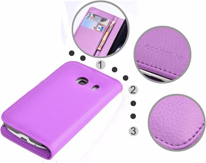 Productafbeelding Cadorabo Boek met kaft met standfunctie (Samsung Galaxy Ace stijl)