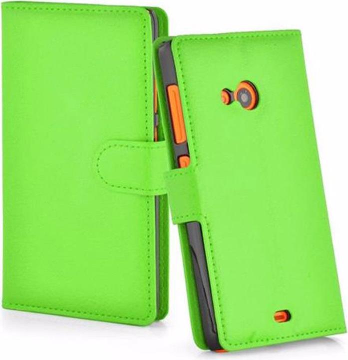 Actual product image Cadorabo Book with stand function cover (Microsoft Lumia 535)