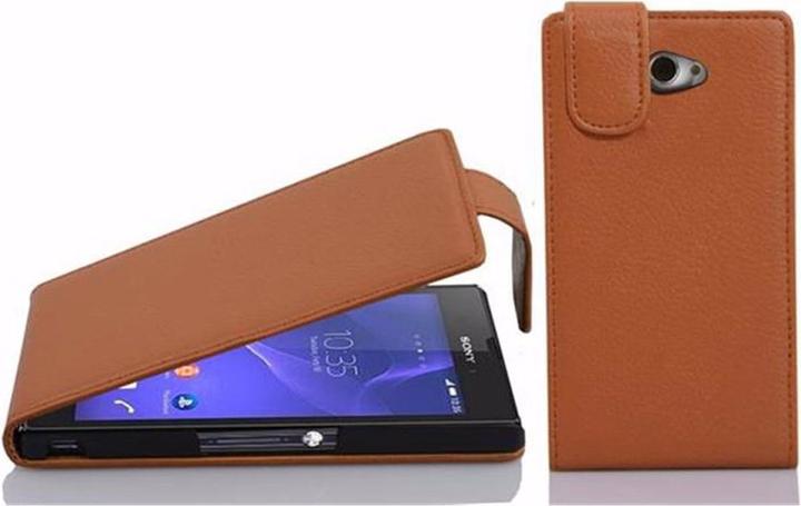Immagine prodotto Cadorabo Flip con copertura della struttura (Sony Xperia M2, Sony Xperia M2 Aqua)
