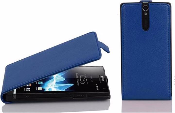 Produktbild Cadorabo Flip mit Struktur Cover (Sony Xperia S)