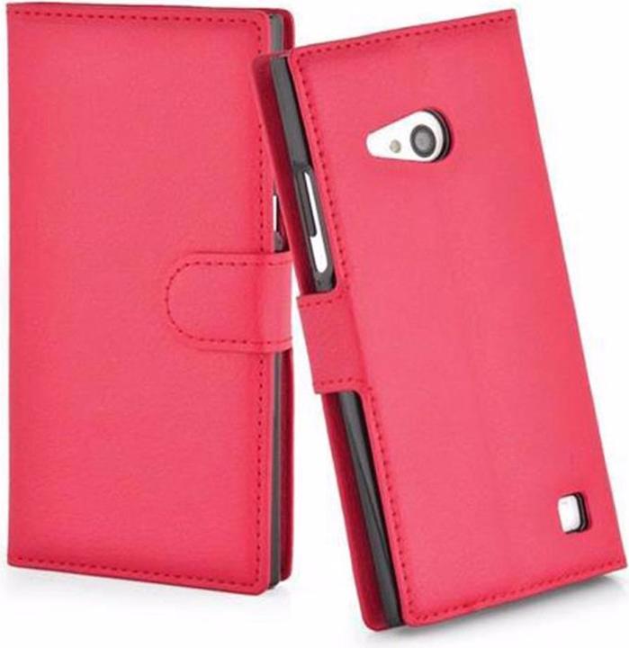 Actual product image Cadorabo Book with stand function cover (Nokia Lumia 730)