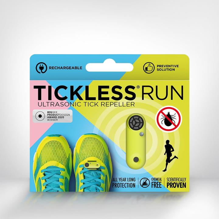 Actual product image Tickless Run