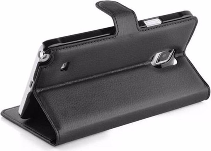 Actual product image Cadorabo Book with stand function cover (Samsung Galaxy Note 4)