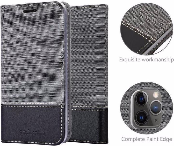 Produktbild Cadorabo Book Jeans Optik Cover (Apple iPhone 11 Pro Max)