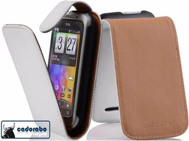 Image du produit Cadorabo Couverture Flip Lisse (HTC Wildfire S)