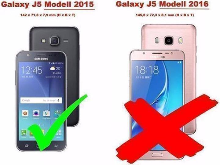 Productafbeelding Cadorabo Boek met kaft met standfunctie (Samsung Galaxy J5 (2015))