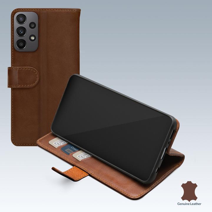 Produktbild Mobilize Portemonnaie aus Leder (Samsung Galaxy A23 5G)