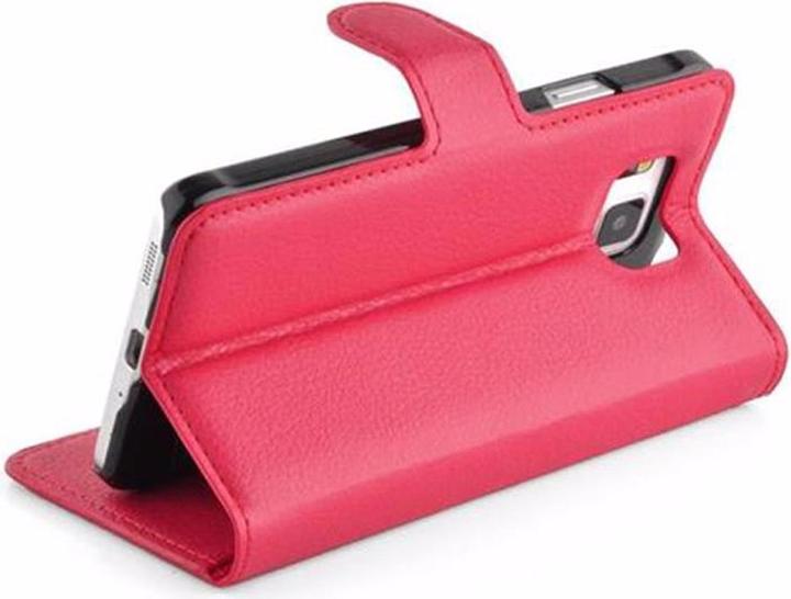 Actual product image Cadorabo Book with stand function cover (Samsung Galaxy Alpha)