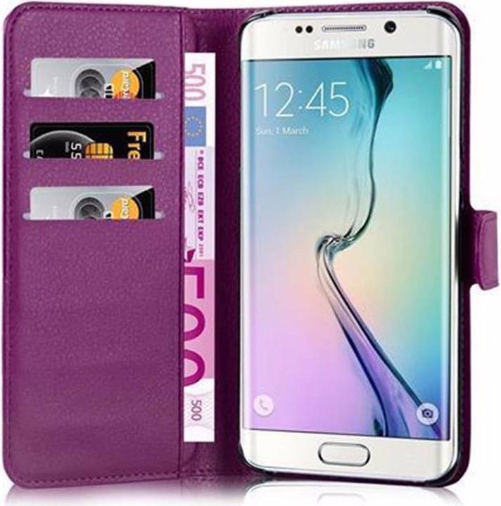 Productafbeelding Cadorabo Boek met kaft met standfunctie (Samsung Galaxy S6 Edge)