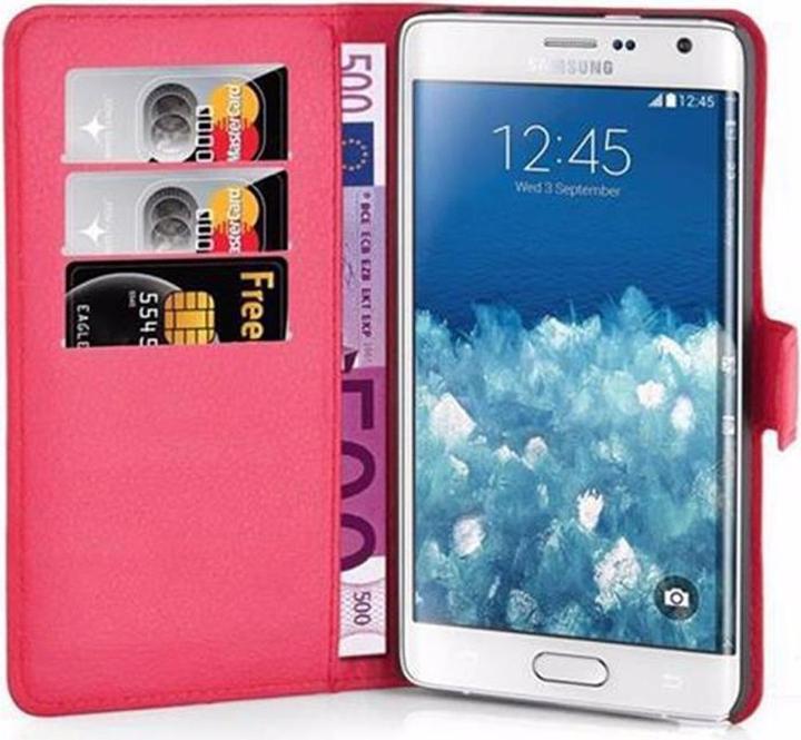 Actual product image Cadorabo Book with stand function cover (Samsung Galaxy Note Edge)