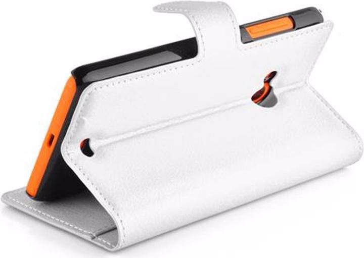 Actual product image Cadorabo Book with stand function cover (Microsoft Lumia 535)