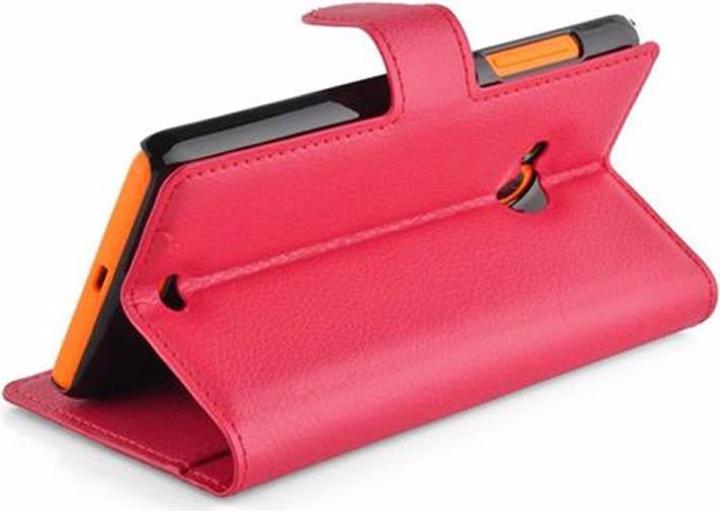 Actual product image Cadorabo Book with stand function cover (Microsoft Lumia 535)