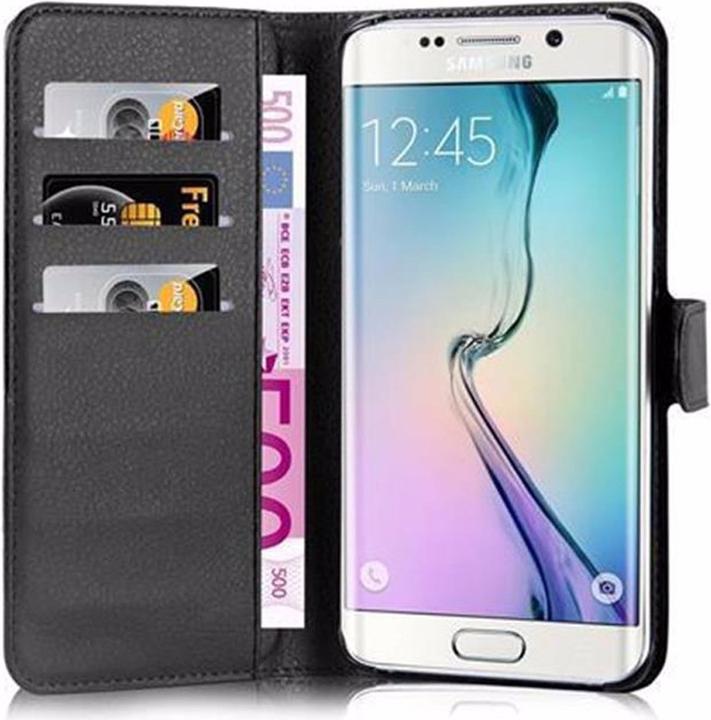 Productafbeelding Cadorabo Boek met kaft met standfunctie (Samsung Galaxy S6 Edge)