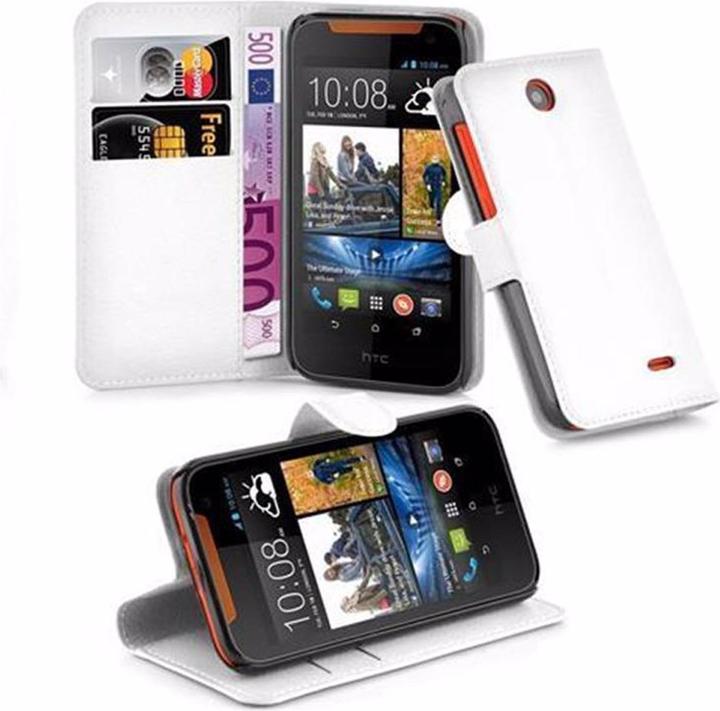 Actual product image Cadorabo Book with stand function cover (HTC Desire 310)