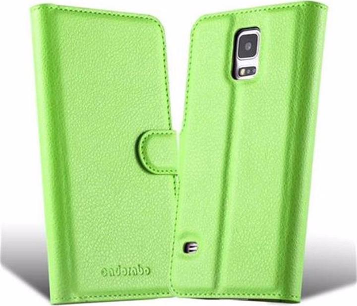 Actual product image Cadorabo Book with stand function cover (Samsung Galaxy S5, Samsung Galaxy S5 Neo)