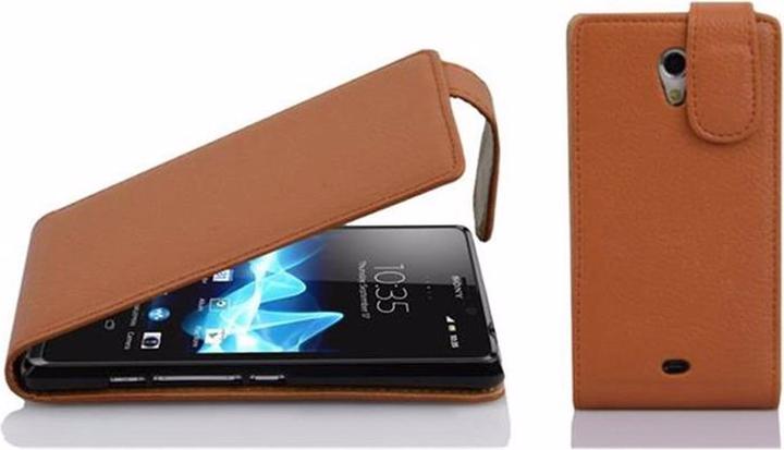 Immagine prodotto Cadorabo Flip con copertura della struttura (Sony Xperia T)