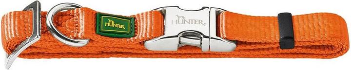 Produktbild Hunter Hundehalsband Alu-Strong L Orange (45-65 cm) (XL, Hund, Hundesport)