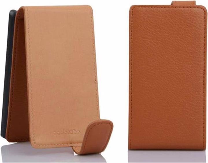 Productafbeelding Cadorabo Flip met structuurhoes (HTC Desire 300)