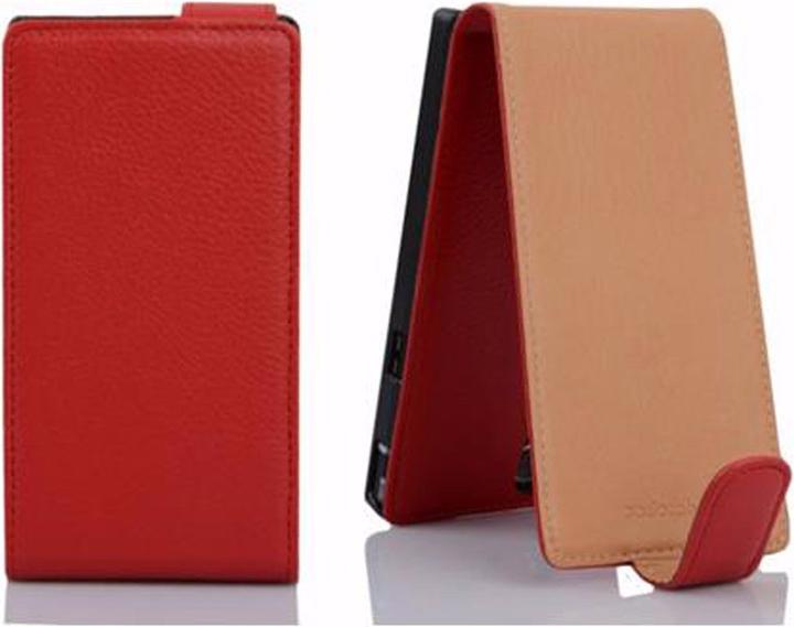 Image du produit Cadorabo Flip avec couverture structurée (Huawei Ascend G610)