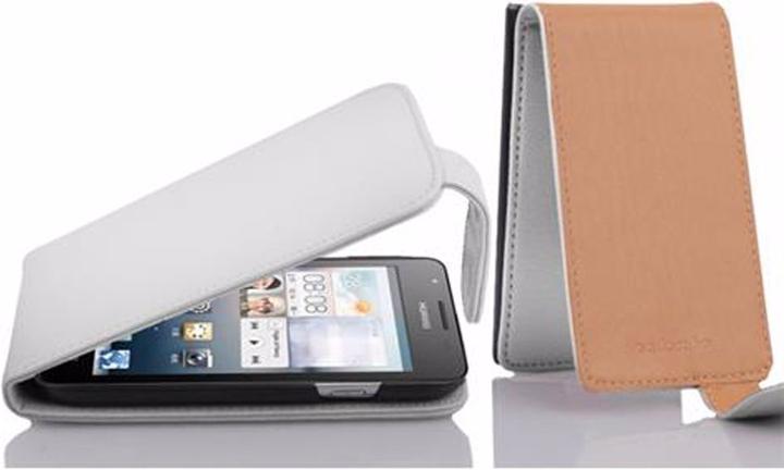 Actual product image Cadorabo Flip with structure cover (Huawei Ascend G510, Huawei Ascend G520, Huawei Ascend G525)