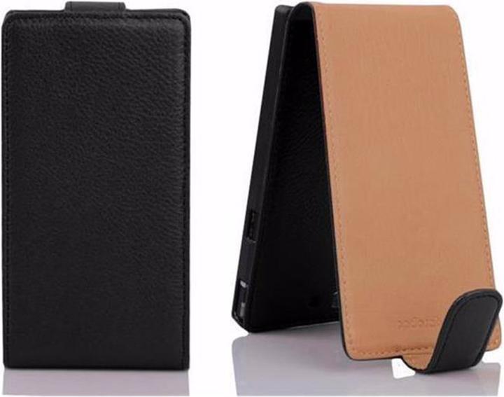 Produktbild Cadorabo Flip mit Struktur Cover (Huawei Ascend P7)