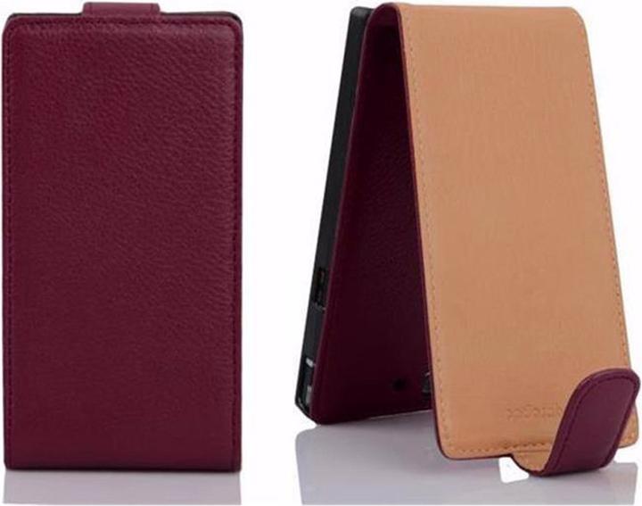 Actual product image Cadorabo Flip with structure cover (Huawei Ascend P7)