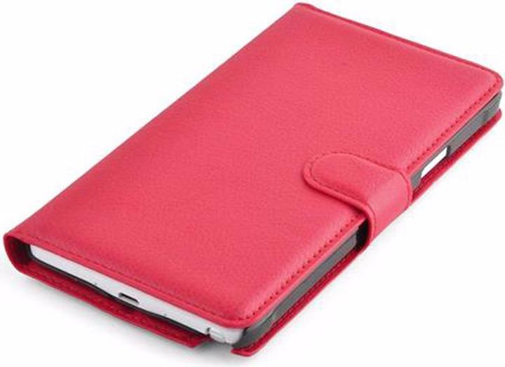 Actual product image Cadorabo Book with stand function cover (Samsung Galaxy Note 4)
