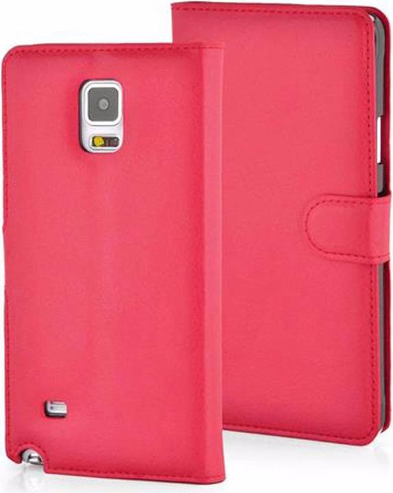 Actual product image Cadorabo Book with stand function cover (Samsung Galaxy Note 4)