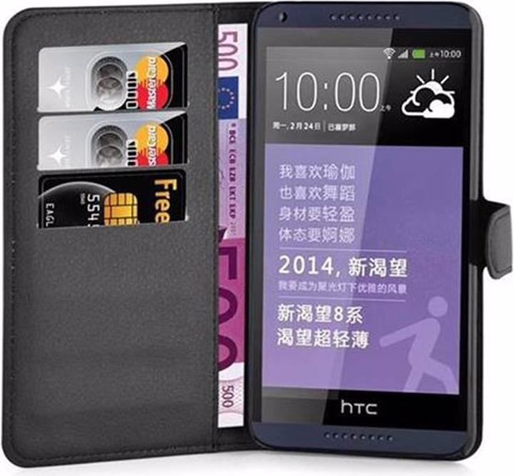 Produktbild Cadorabo Book mit Standfunktion Cover (HTC Desire 816)