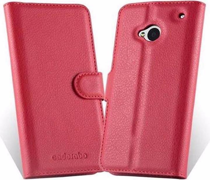 Produktbild Cadorabo Book mit Standfunktion Cover (HTC One M7)