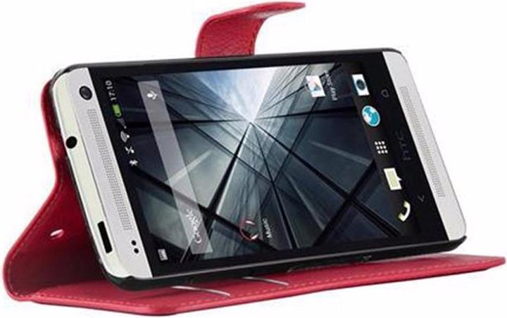 Produktbild Cadorabo Book mit Standfunktion Cover (HTC One M7)