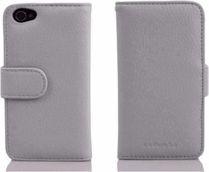 Produktbild Cadorabo Book mit Struktur Cover (Apple iPhone 4s, Apple iPhone 4)