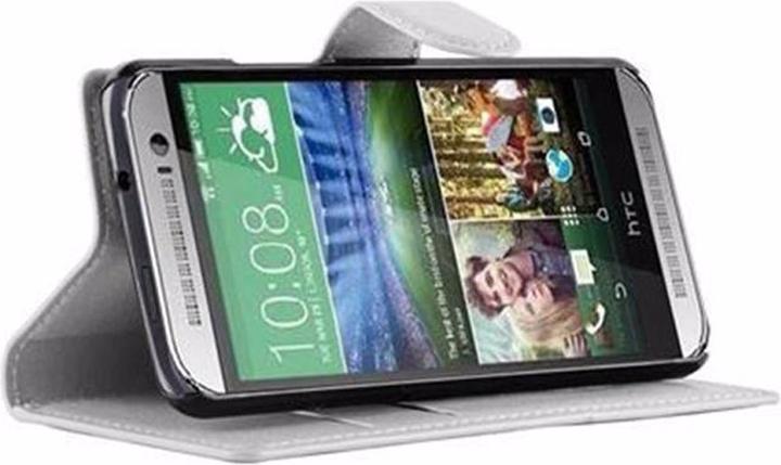 Actual product image Cadorabo Book with stand function cover (HTC One Mini 2)